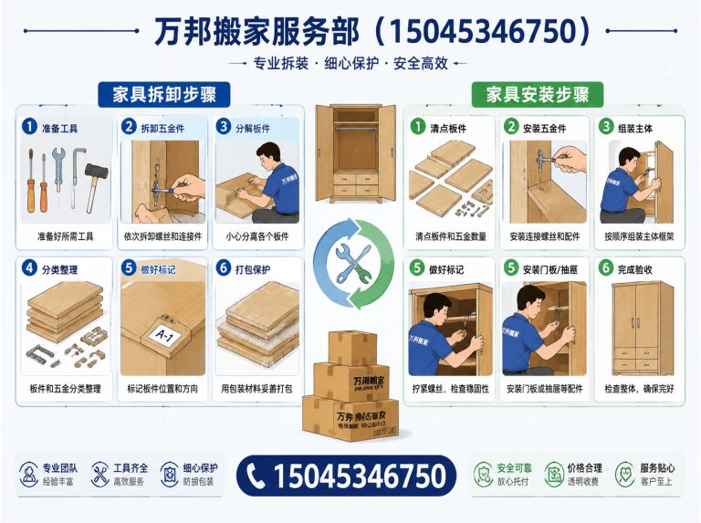 呼兰区家具拆装展示图